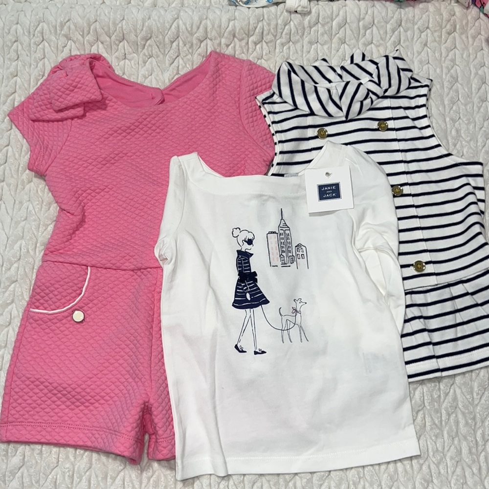 Janie & Jack girls 2T Bundle